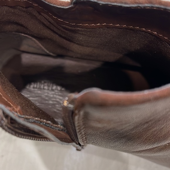 Forever 21 Brown Ankle Boots Size 8 - Picture 5 of 5